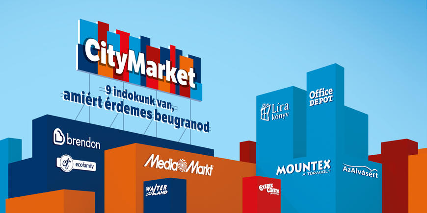 IRÁNY A CITYMARKET! IRÁNY A CITYMARKET!